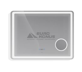 ASIGNATURA Зеркало с подогревом, LED подсветкой, косметическим зеркалом и часами Intense 65431800